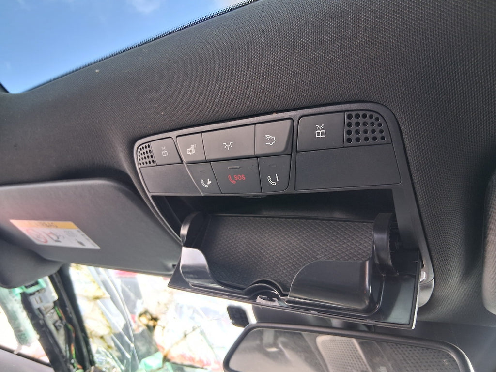 2016 MERCEDES C CLASS W205 FRONT INTERIOR ROOF READING COURTESY LIGHT PANEL