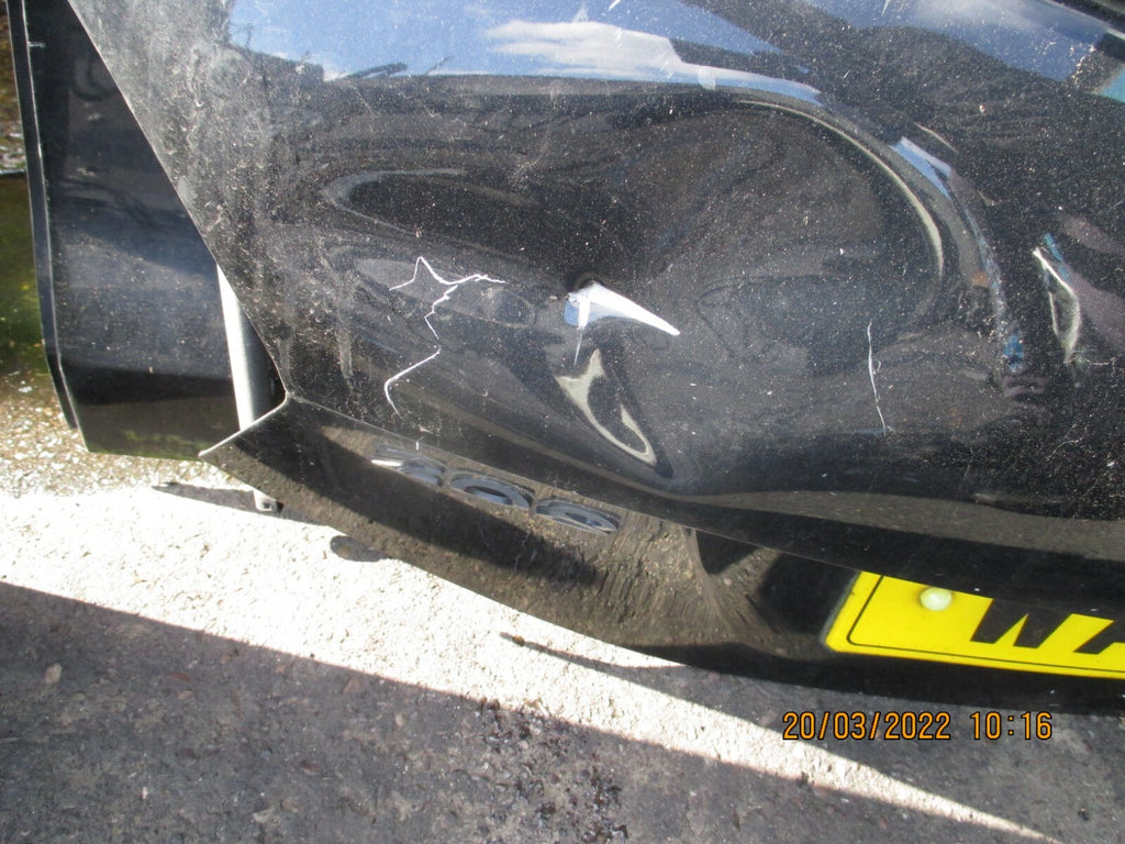 PEUGEOT 208 2016 MK1 REAR COMPLETE TAILGATE BLACK