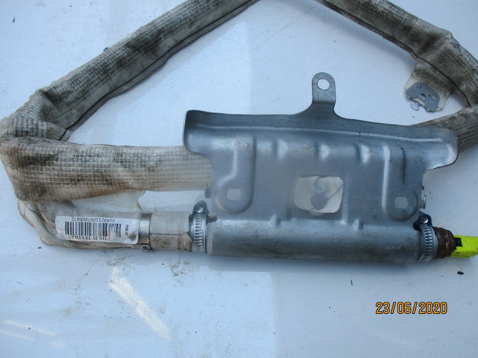 BMW MINI COOPER ONE R56 2009 SIDE CURTAIN AIRBAG UNIT A2713407