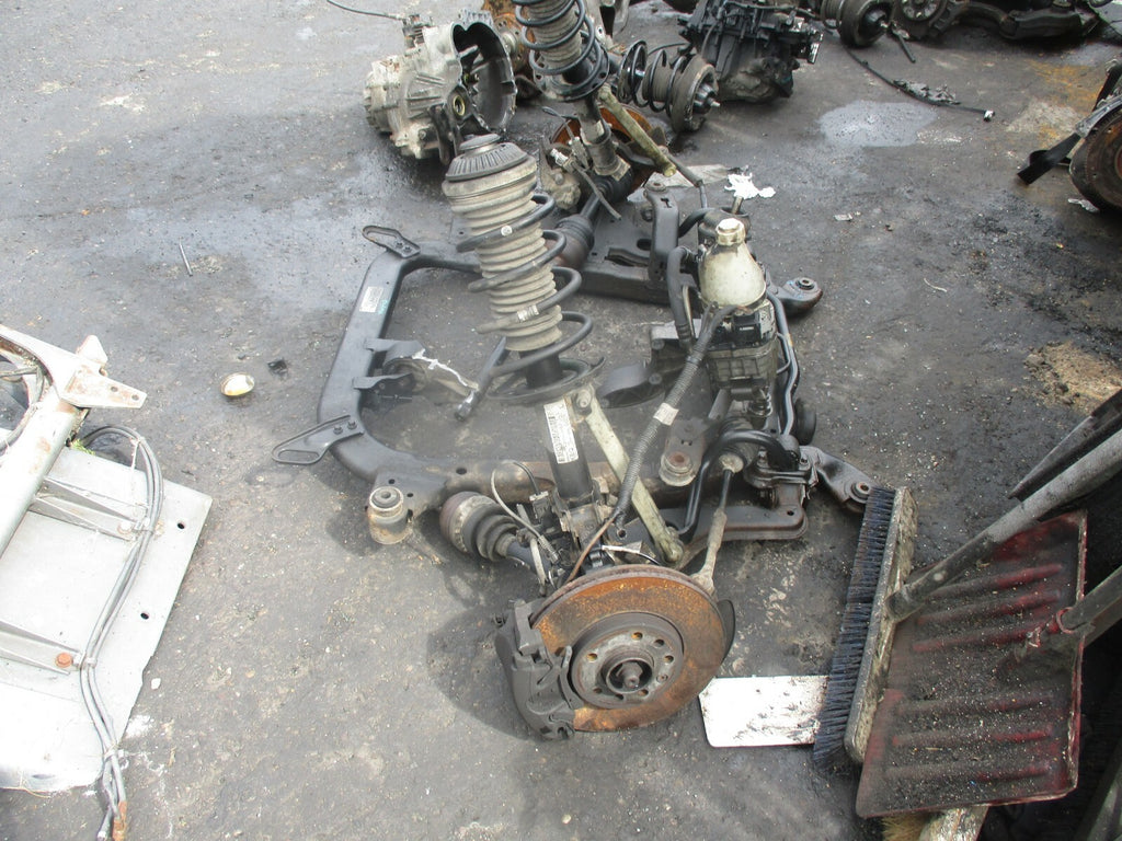 VAUXHALL ASTRA H 1.7 CDTI COMPLETE FRONT CRADLE SUSPENSION LEGS DRIVESHAFT