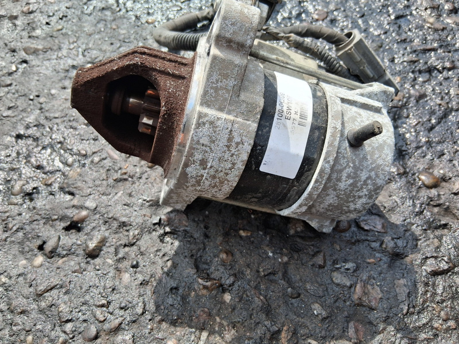 2019 PEUGEOT 108 STARTER MOTOR 281000Q09