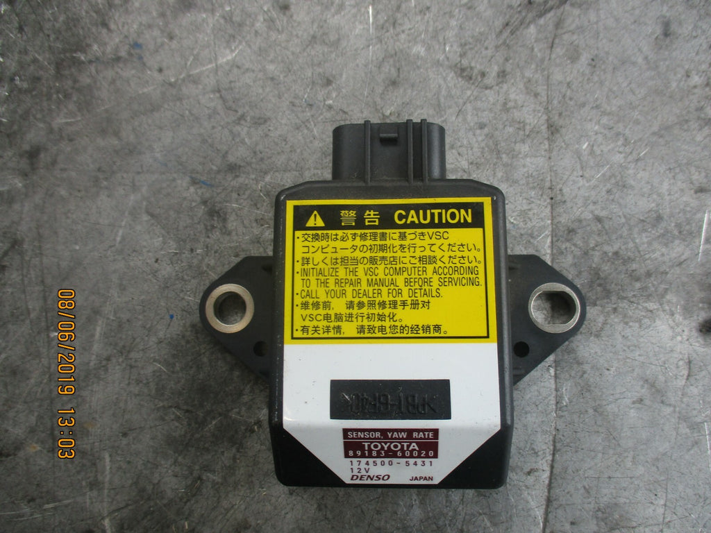 LEXUS IS XE20 YAW RATE SENSOR 8918360020