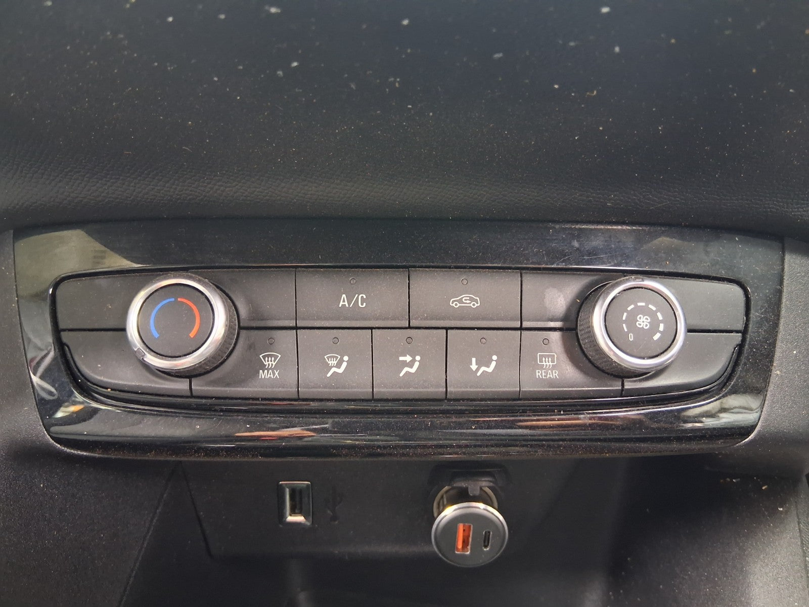 2020 VAUXHALL CORSA F HEATER AC CLIMATE CONTROL SWITCH PANEL