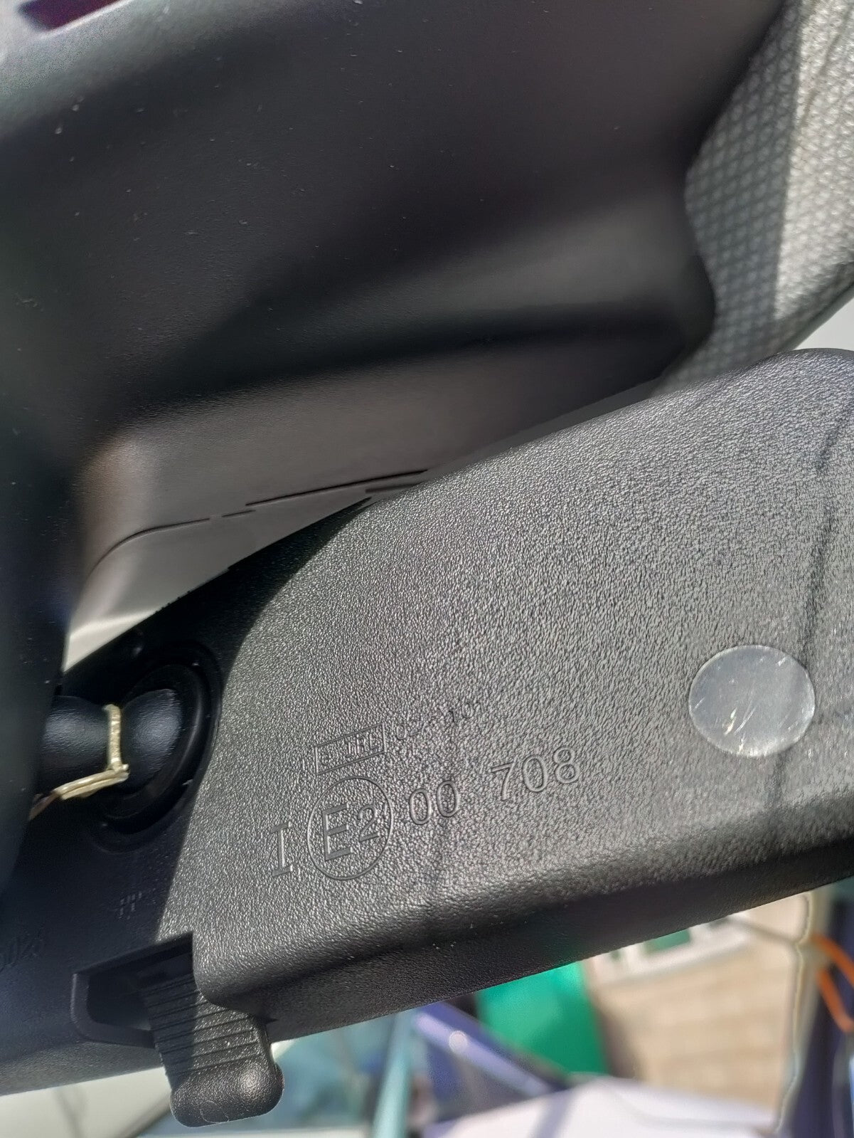2024 JEEP AVENGER INTERIOR MANUAL REAR VIEW MIRROR
