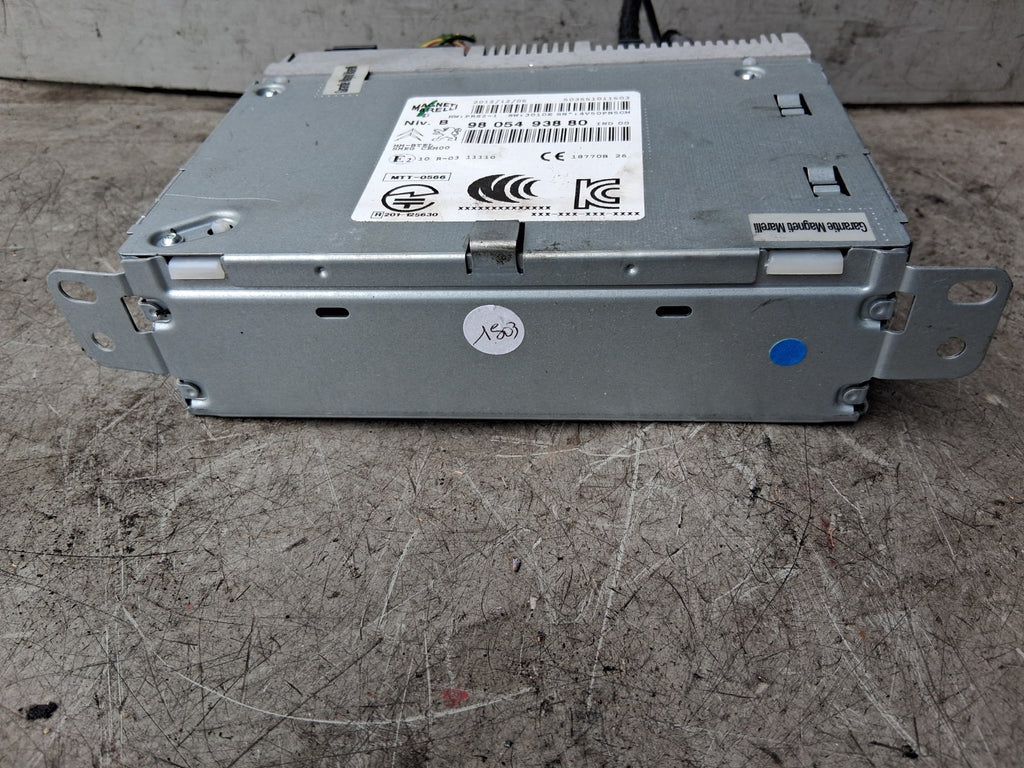 2012 PEUGEOT 208 MULTIMEDIA RADIO CD PLAYER HEAD UNIT 9805493880