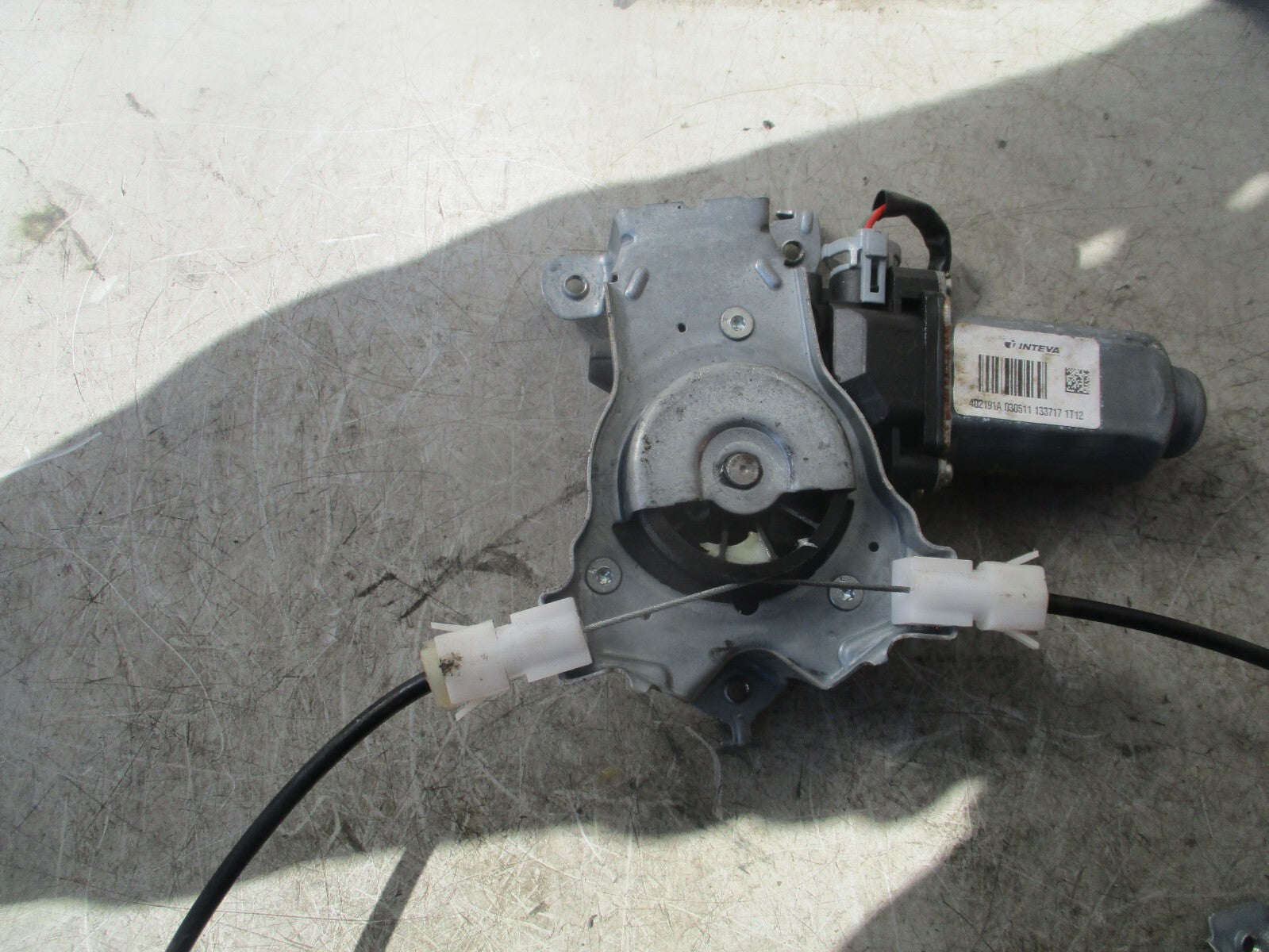 2012 NISSAN QASHQAI J10 NSR PASSENGER REAR WINDOW REGULATOR AND MOTOR 402191A