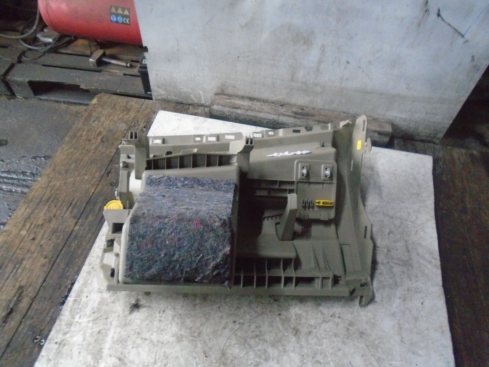 RENAULT SCENIC 2012 MK3 NS FRON PASSENGER SIDE GLOVE BOX