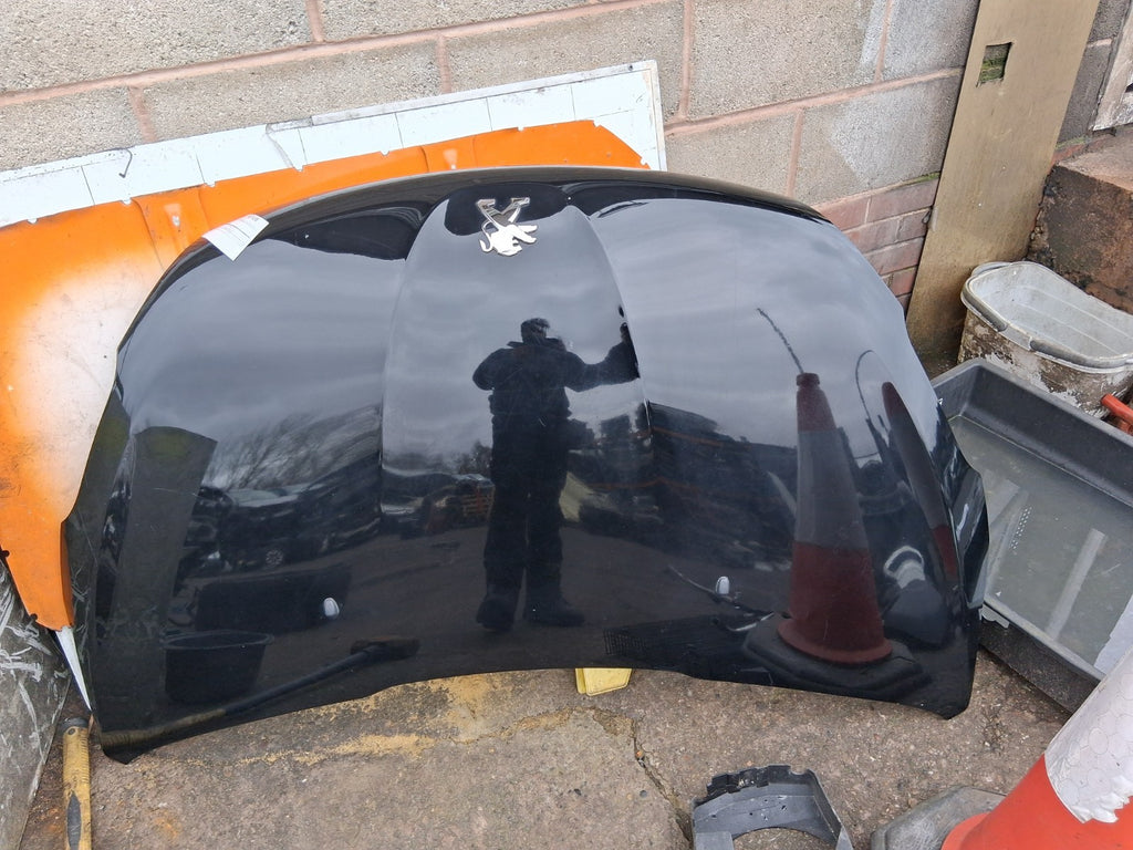 2014 PEUGEOT 208 FRONT BONNET HOOD PANEL PEARL BLACK KTV
