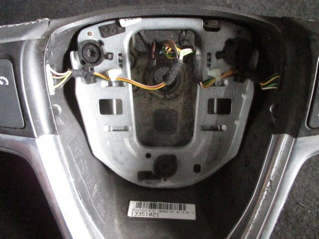 2015 VAUXHALL ASTRA J MULTIFUNCTIONAL STEERING WHEEL 13351021