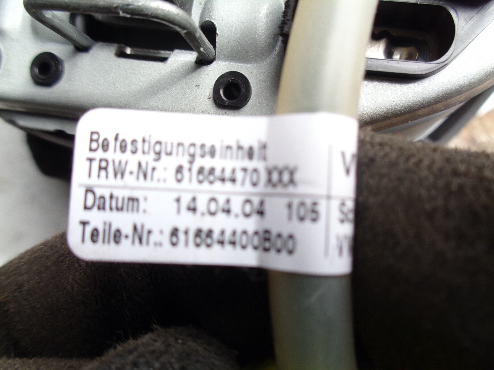 VOLKSWAGEN GOLF MK5 1.9 TDI STEERING WHEEL SAFETY BAG 1K0880201N
