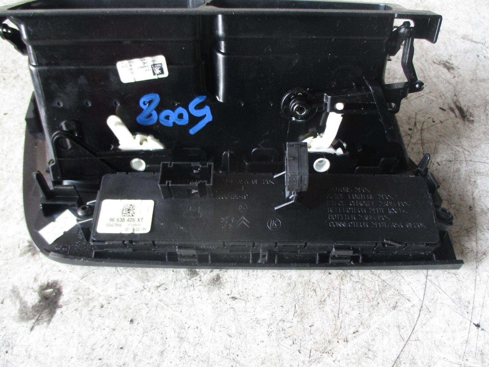 PEUGEOT 5008 2013 AIR CONDITIONING WITH CONTROLS 96638426XT