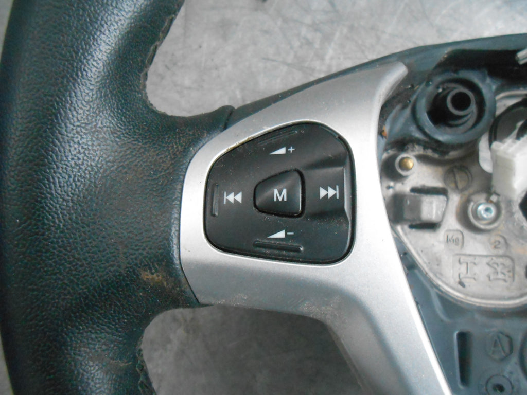 FORD FIESTA MK7 MK8 MK9 MULTIFUNCTION3 SPOKE LEATHER STEERING WHEEL C1BB3600EB