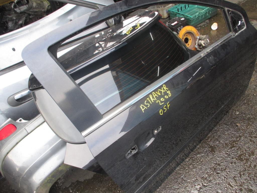 VAUXHALL ASTRA H VXR 2008 3 DOOR OS DRIVER SIDE DOOR SHELL BLACK Z20R