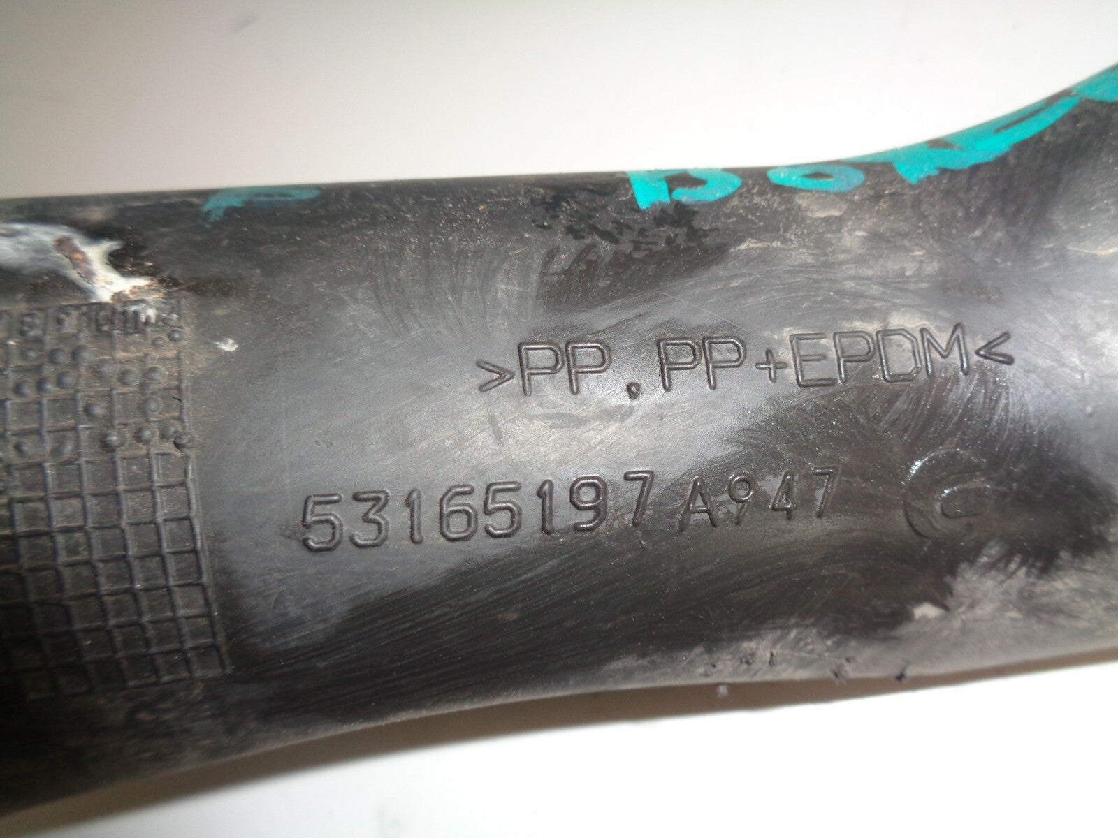 PEUGEOT BOXER 2017 MK3 2.2 HDI DIESEL ENGINE PIPE 53165197A947