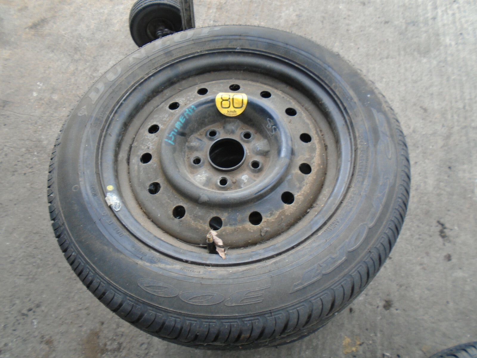 NISSAN PREMIRA 2002-2006 16 INCH STEEL WHEEL WITH TYRE 205/60R16