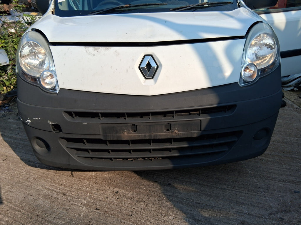 RENAULT KANGOO MK2 2010 FRONT BUMPER GRILL GREY PLASTIC