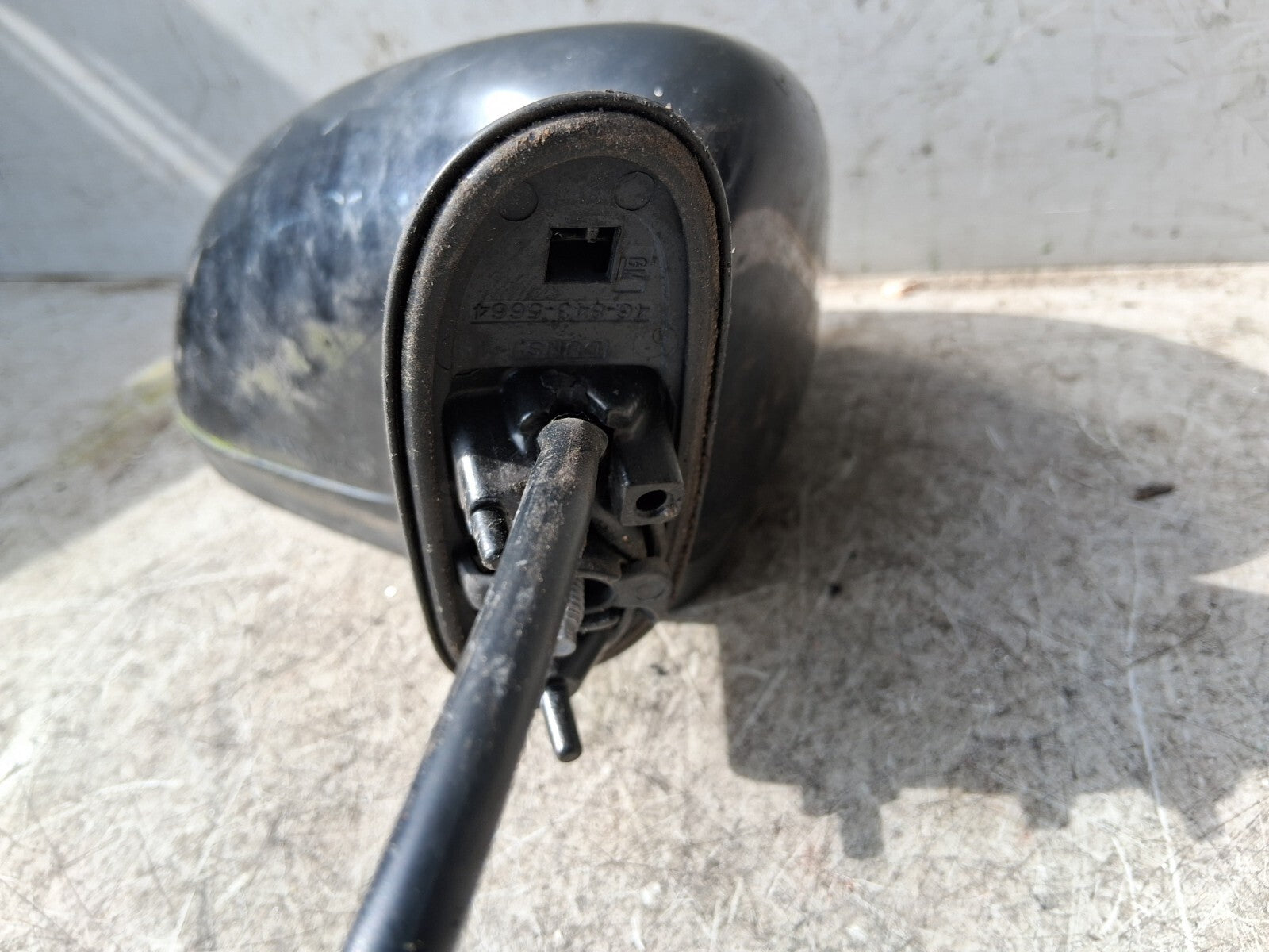 2012 VAUXHALL CORSA D OS DRIVER SIDE FRONT RIGHT WING MIRROR BLACK 468435664