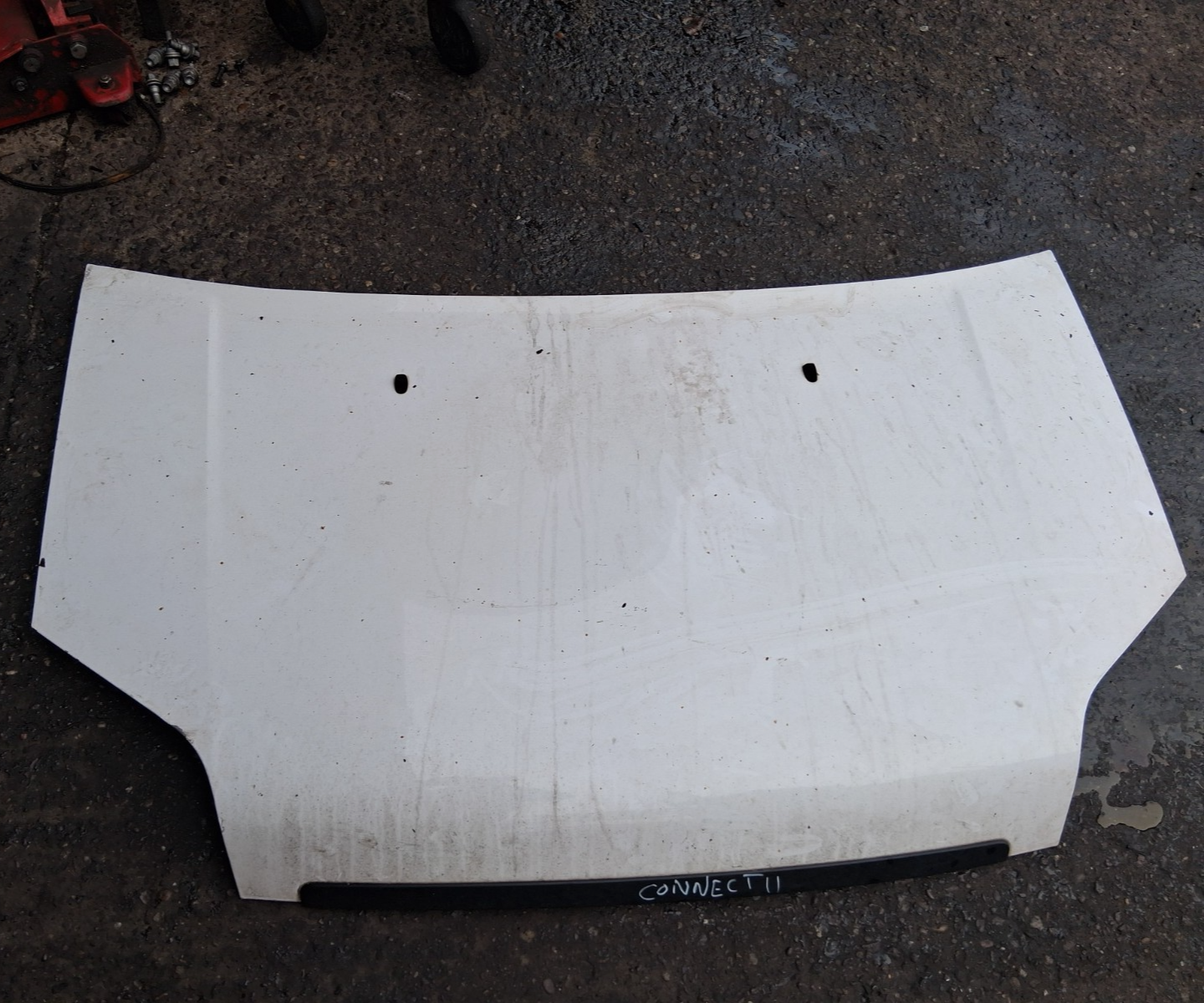 2011 FORD TRANSIT CONNECT MK1 FRONT BONNET HOOD PANEL WHITE