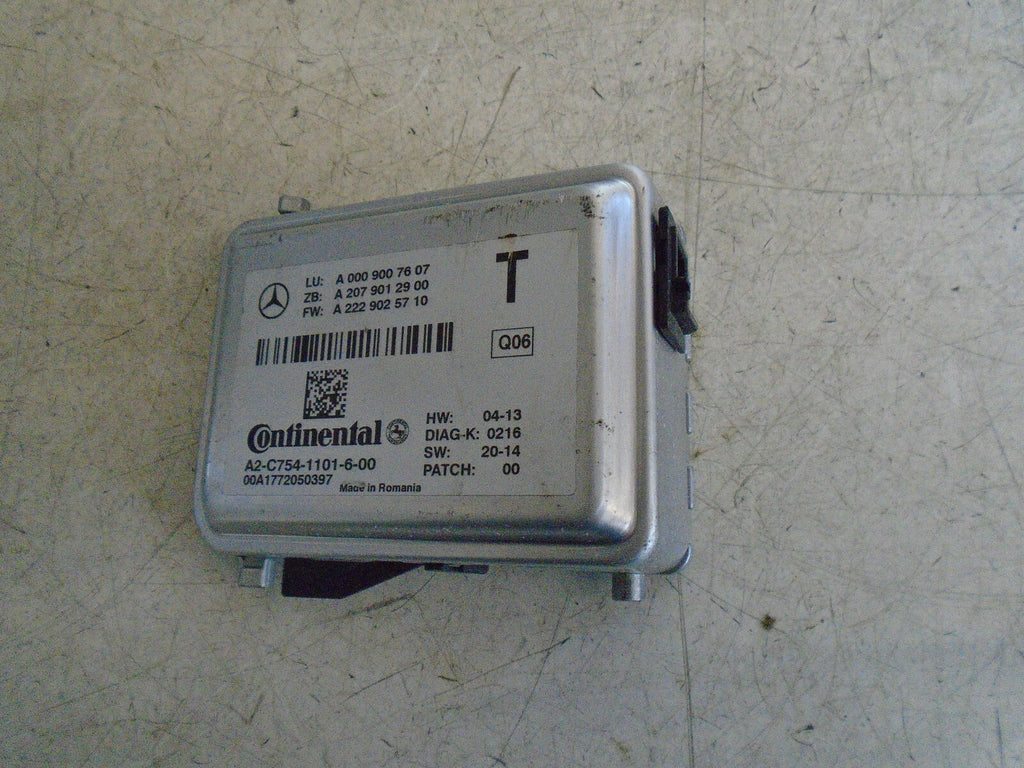 2018 MERCEDES A CLASS W176 FRONT WINDSCREEN CAMERA A0009007607