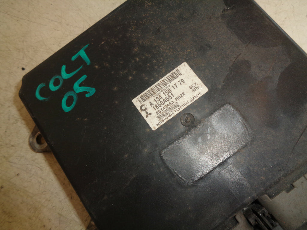 MITSUBISHI COLT MK6 2005 ENGINE CONTROL MODULE UNIT A1341501779