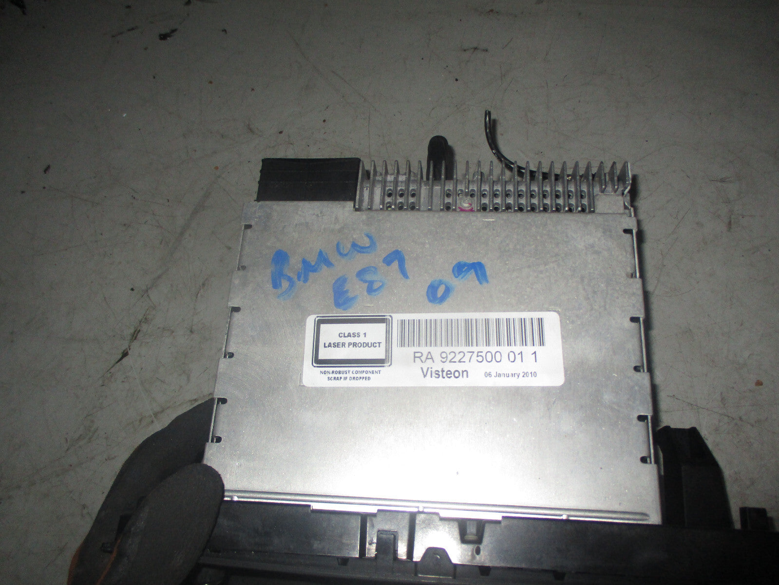 BMW 1 SERIES 2010 E87 STEREO SYSTEM 922750001