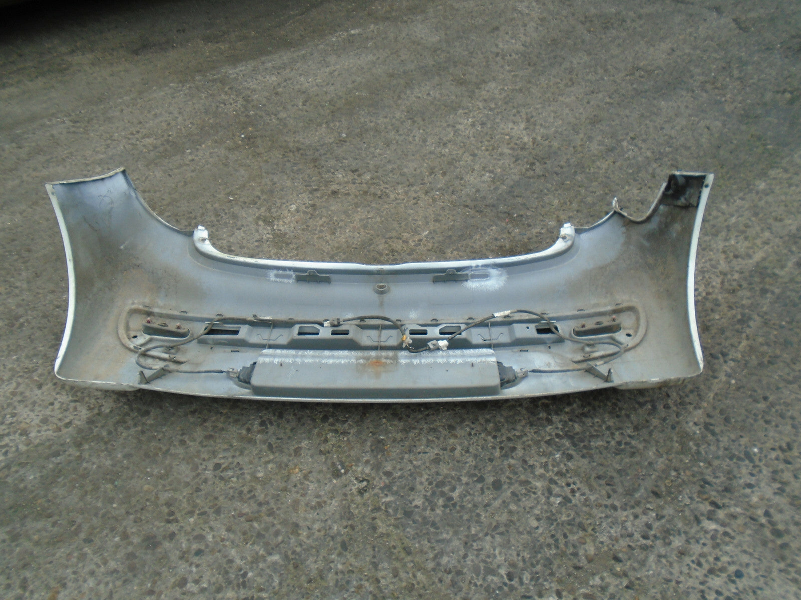 CITROEN C1 MK2 2014 3 DOOR REAR BUMPER COMPLETE WHITE