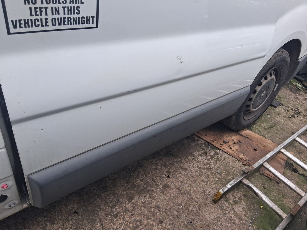 2014 VAUXHALL VIVARO MK1 NS PASSENGER SIDE LEFT COMPLETE SLIDING DOOR WHITE
