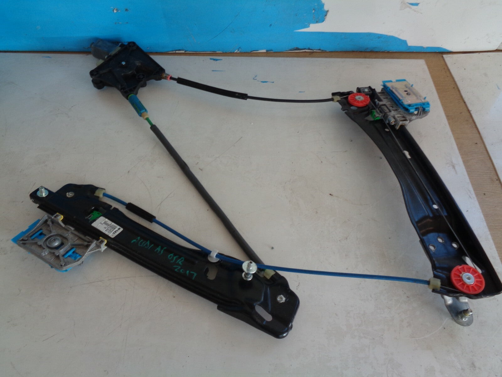 AUDI A5 8W6 2017 OSR DRIVER SIDE REAR WINDOW MOTOR & REGULATOR 8W8839462