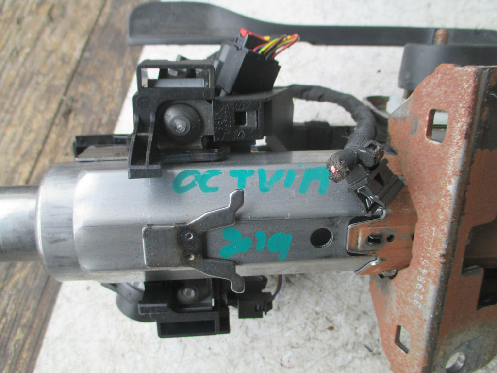 SKODA OCTAVIA 2019 MK4 NX STEERING COLUMN 5Q2419502