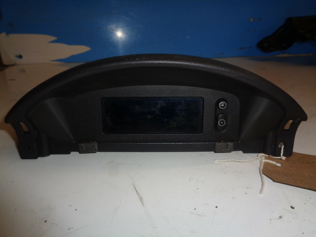 VAUXHALL CORSA C 2004 INTERIOR DISPLAY CLOCK
