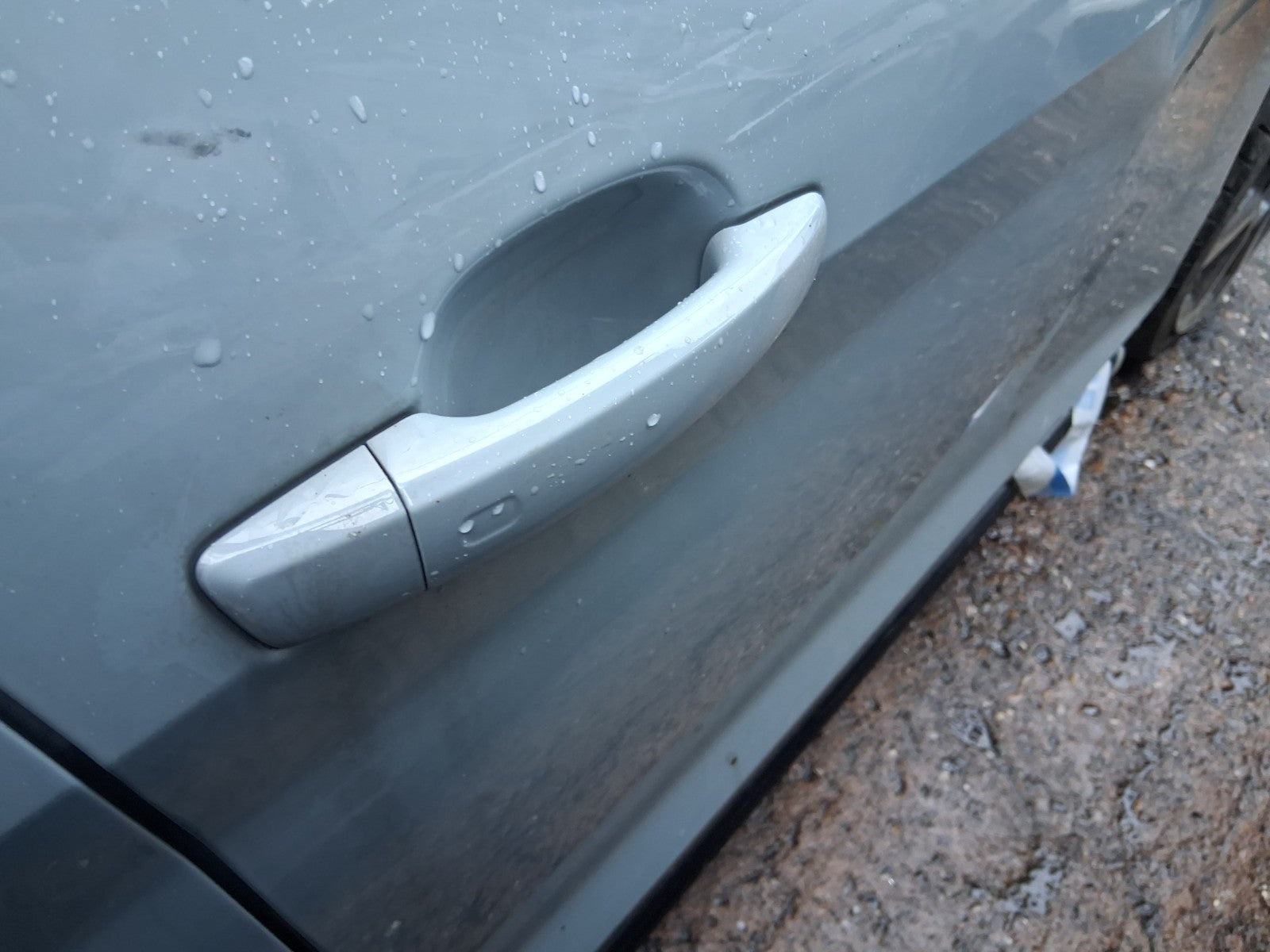 2025 AUDI A1 S LINE MK2 GB OSF DRIVER SIDE FRONT RIGHT BARE DOOR GREY Z7F