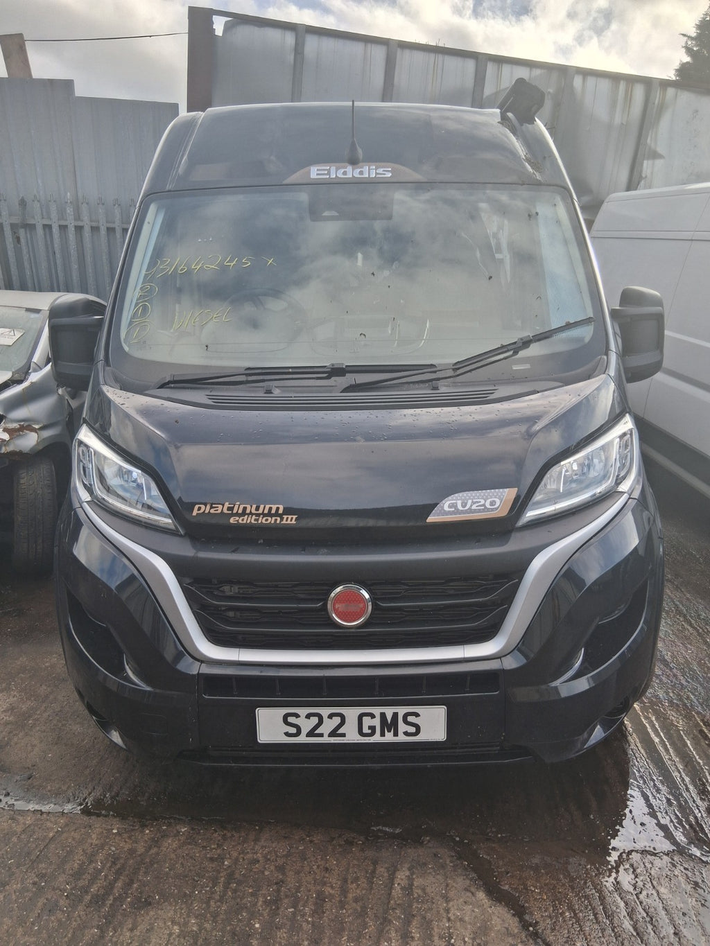 2025 FIAT ELDDIS PLATINUM CV20 CAMPER VAN COMPLETE 2.0 DIESEL ENGINE 46349131