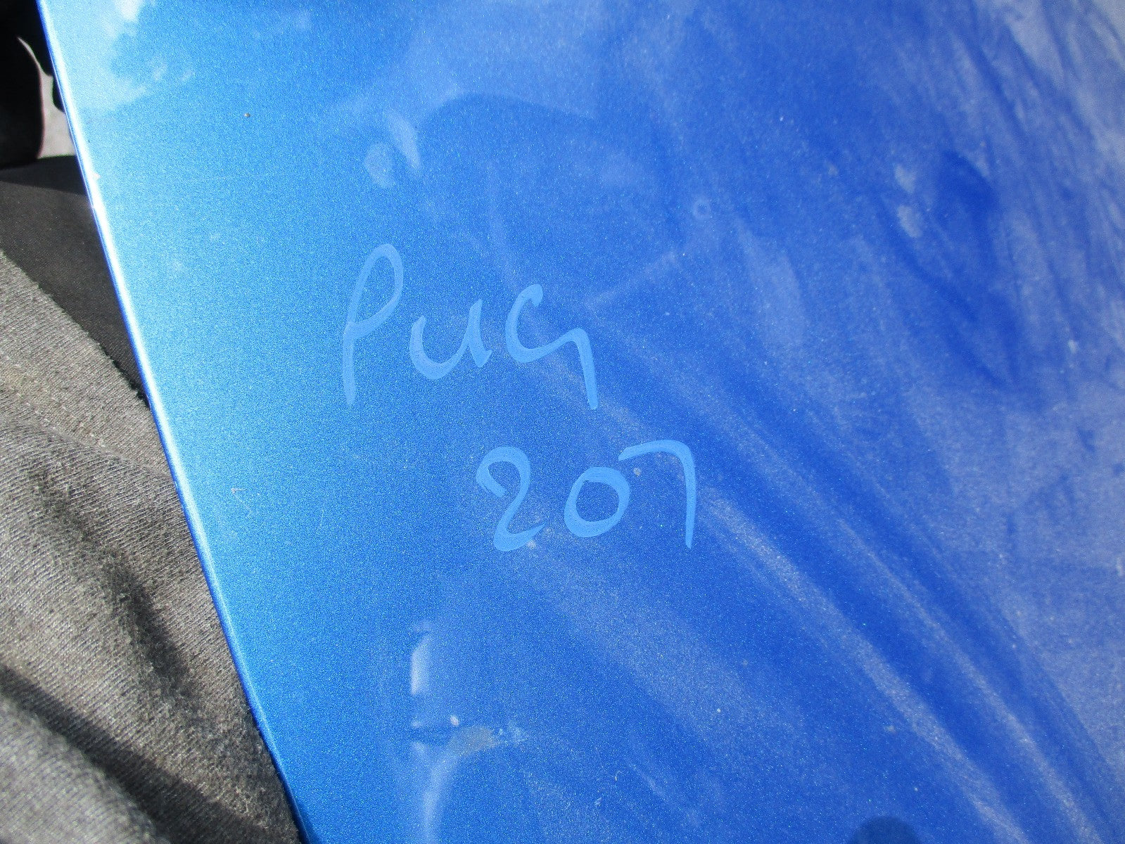 PEUGEOT 207 PRE FACELIFT BONNET BLUE