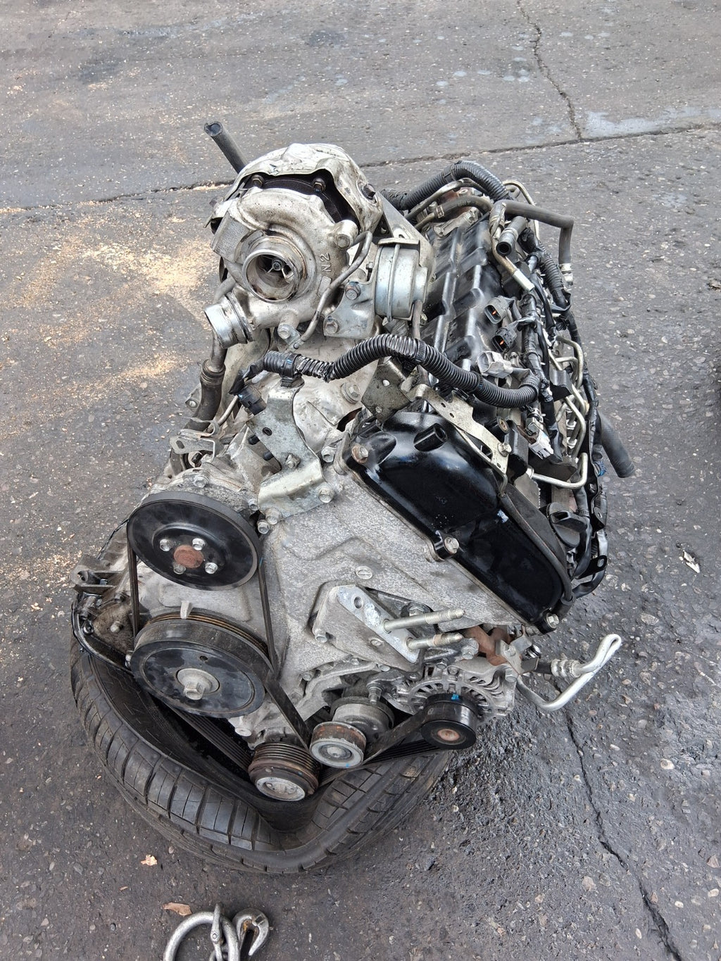 2018 MITSUBISHI OUTLANDER MK3 2.3 DIESEL COMPLETE ENGINE 4N14 96K MILES