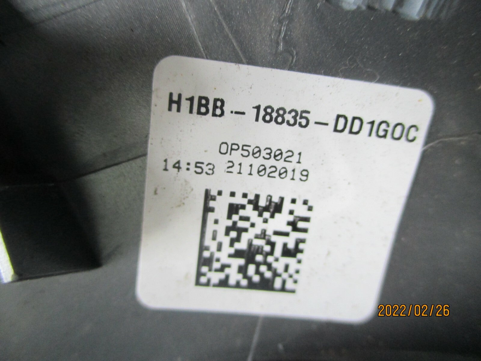 FORD FIESTA 2019 MK8 SPEEDOMETER INSTRUMENT CLUSTER SURROUND H1BB18835