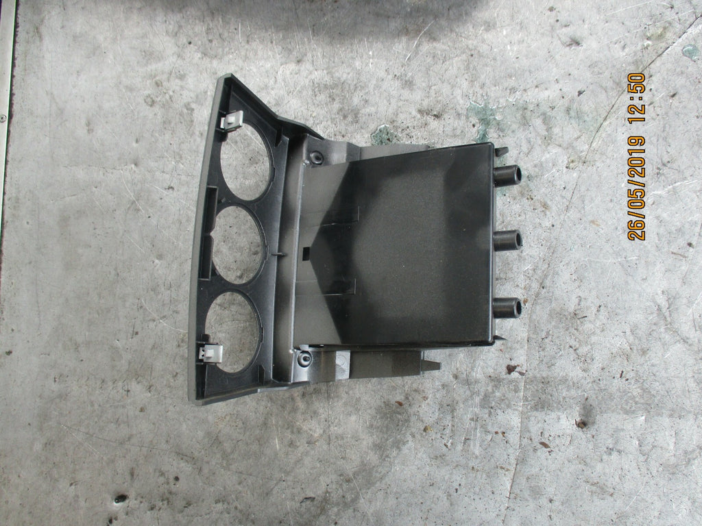 PEUGEOT 308 MK1 ASH TRAY SILVER & CLIMATE CONTROL SWITCHES TRIM 9658691077
