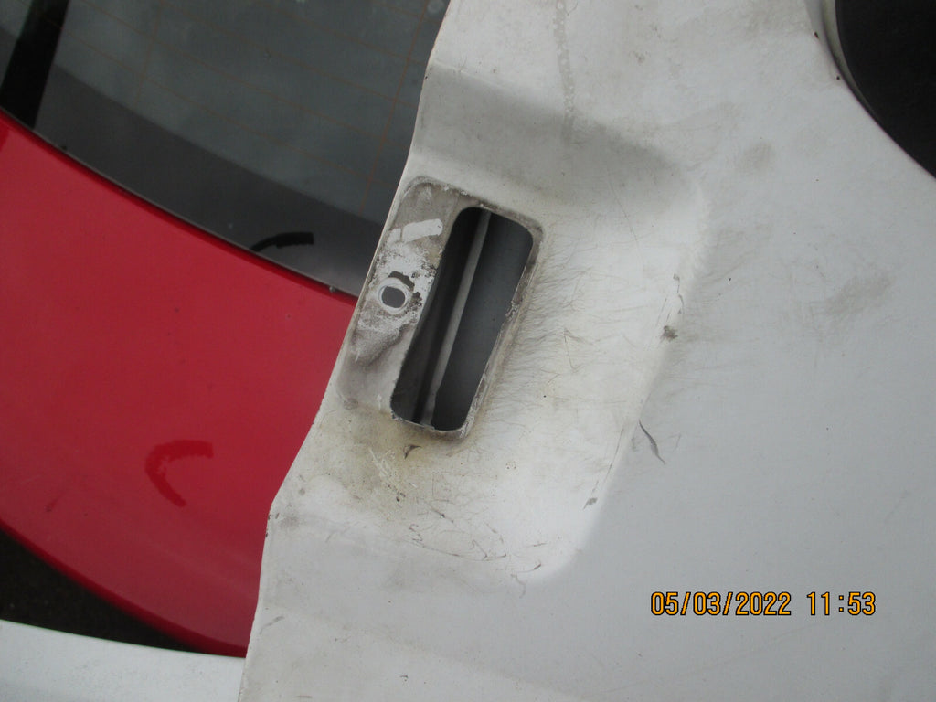 FORD TRANSIT 2009 MK7 OSF FRONT DRIVER SIDE COMPLETE DOOR WHITE