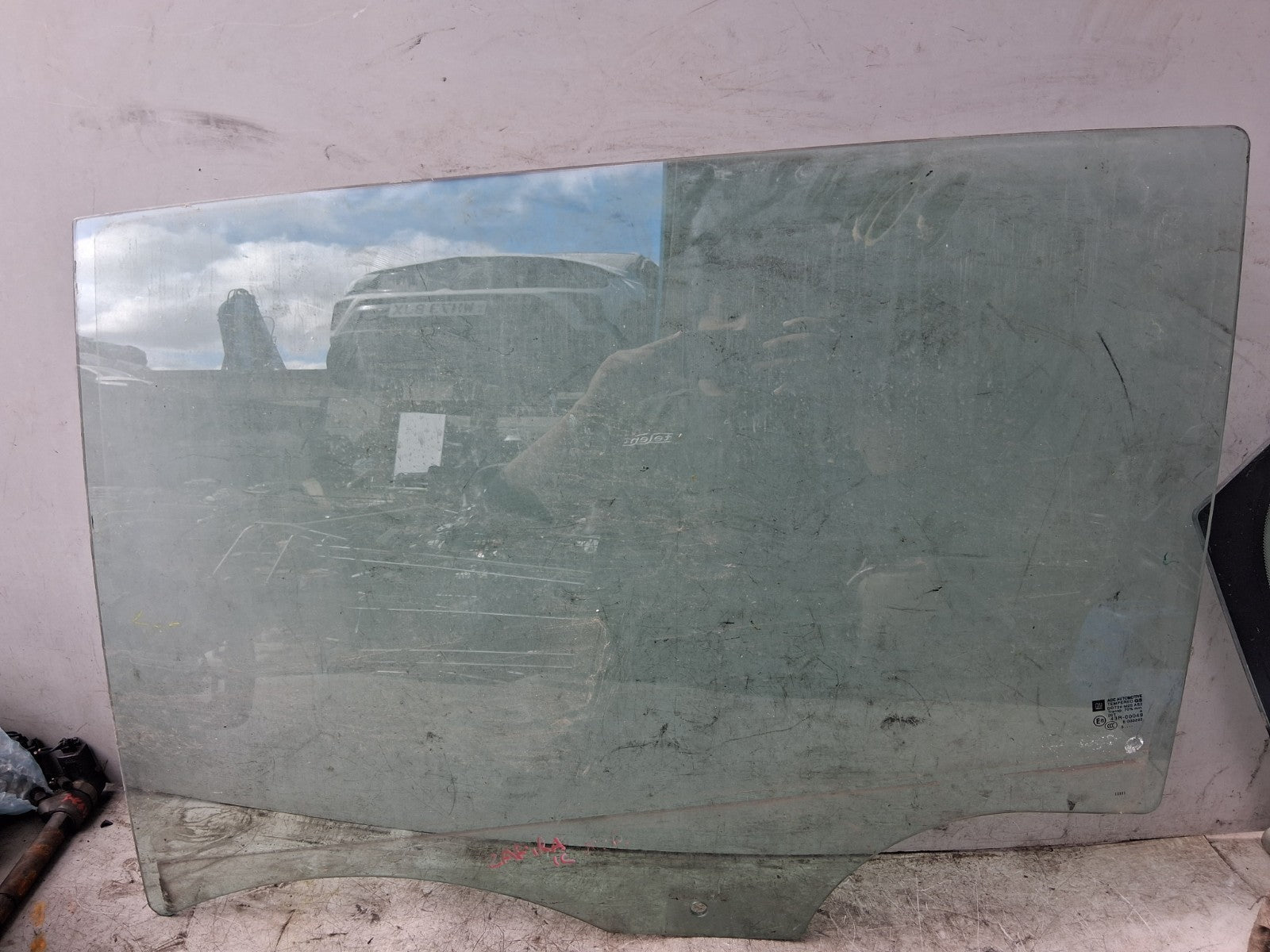 2016 VAUXHALL ZAFIRA C MK3 NSR PASSENGER SIDE REAR LEFT WINDOW GLASS