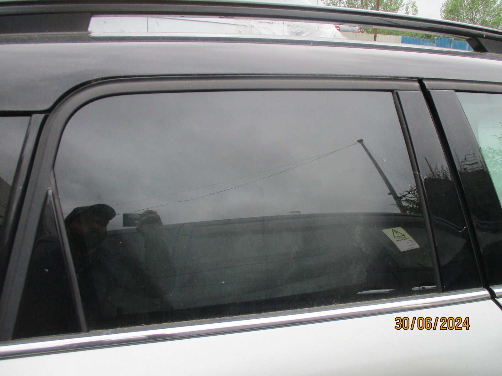 BMW MINI COUNTRYMAN F60 2021 OSR DRIVER SIDE REAR WINDOW GLASS