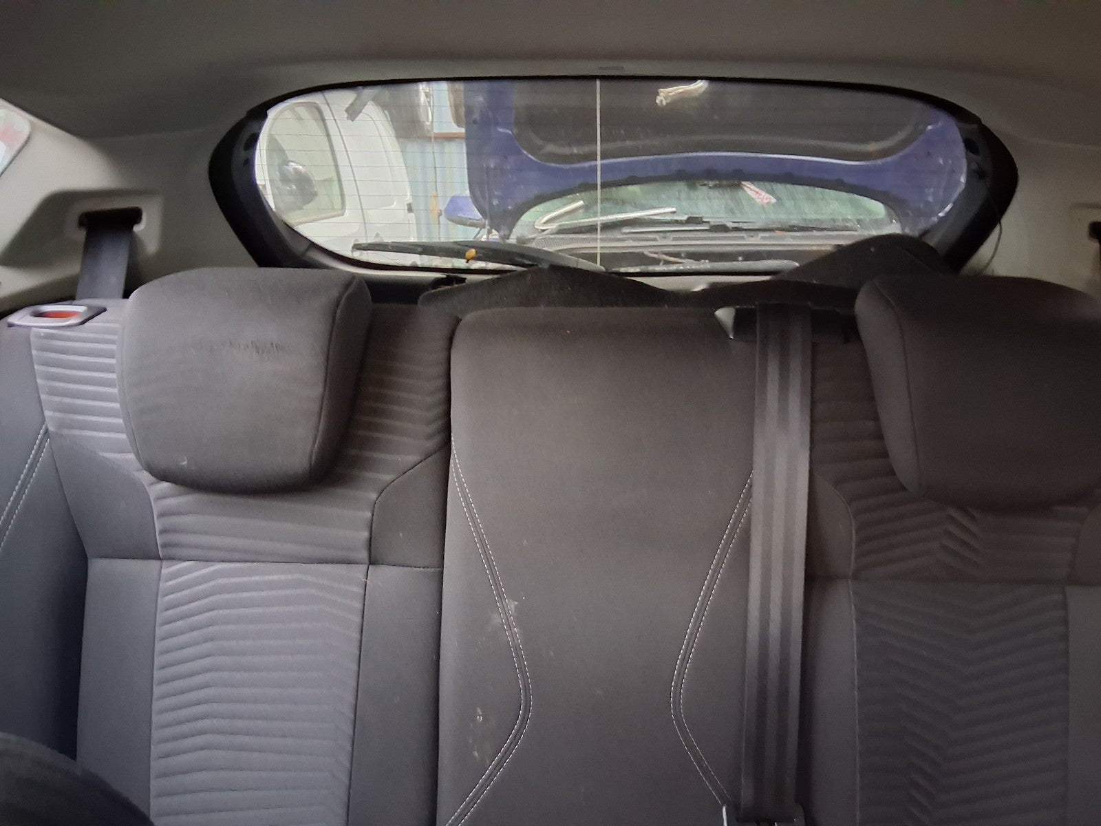2014 FORD FIESTA MK7 REAR BACK SEAT FABRIC COMPLETE
