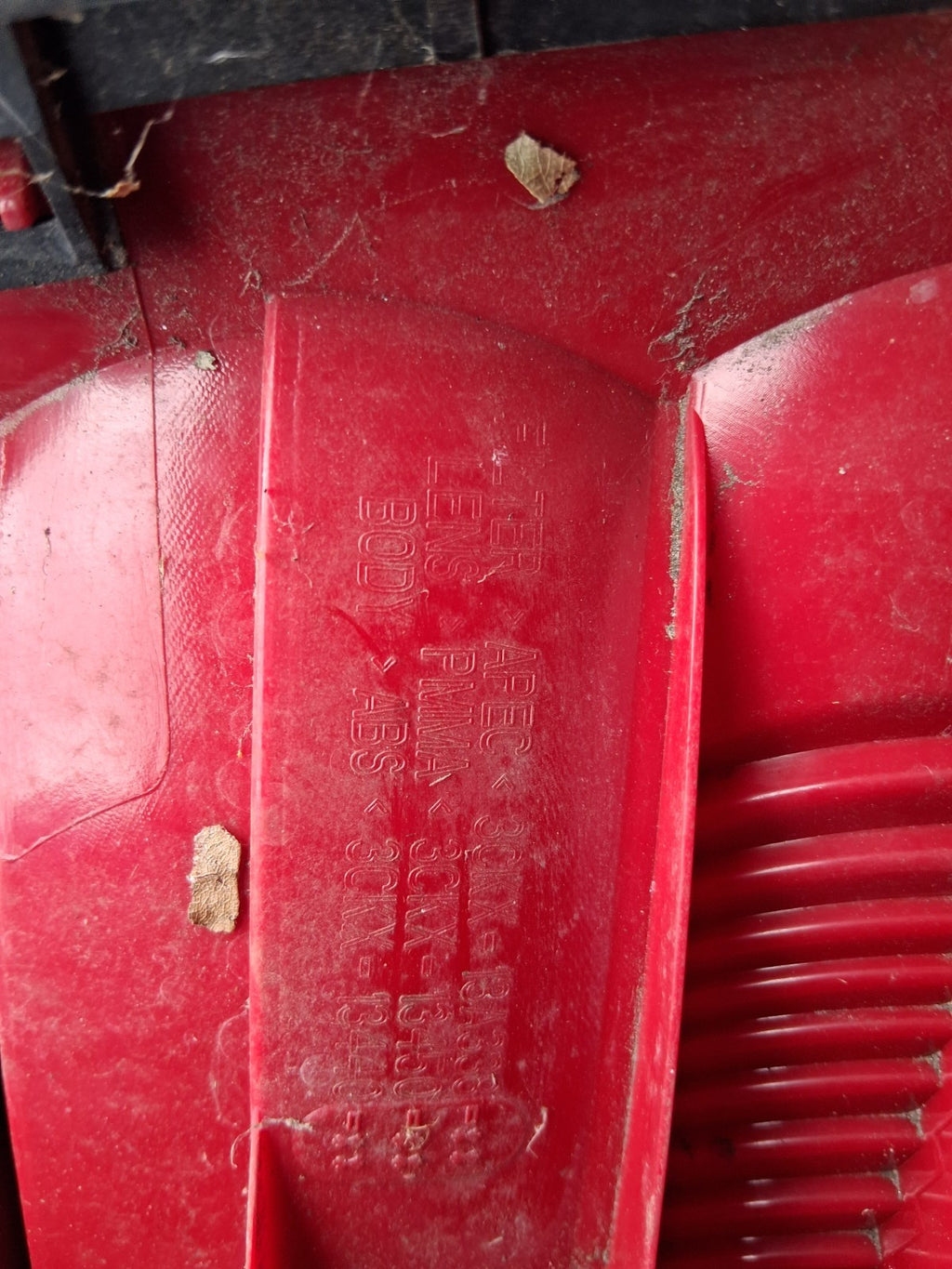 2008 CITROEN C2 NSR DRIVER SIDE REAR RIGHT TAIL LIGHT VP3CKX-13404