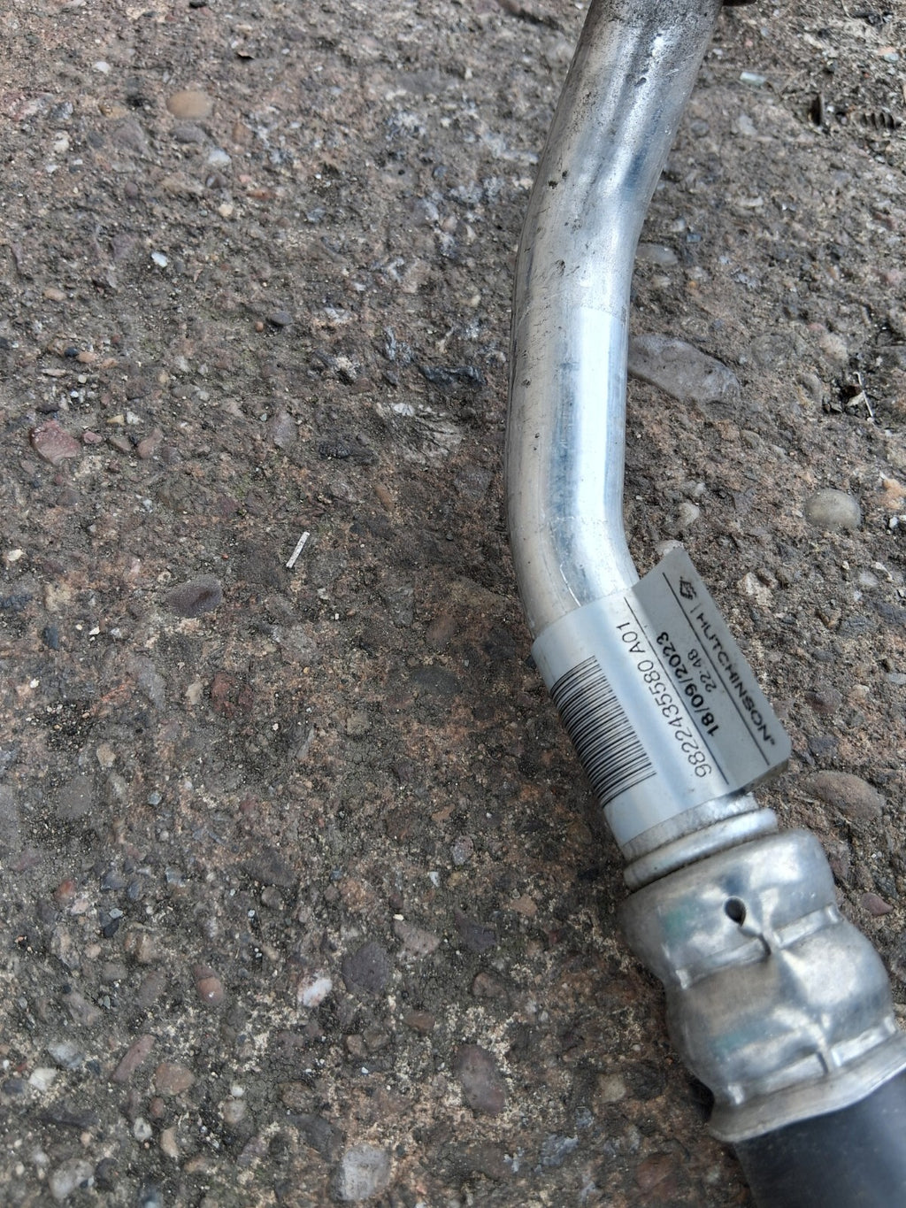 2023 CITROEN BERLINGO MK3 AIR CON HOSE PIPE 9822433480
