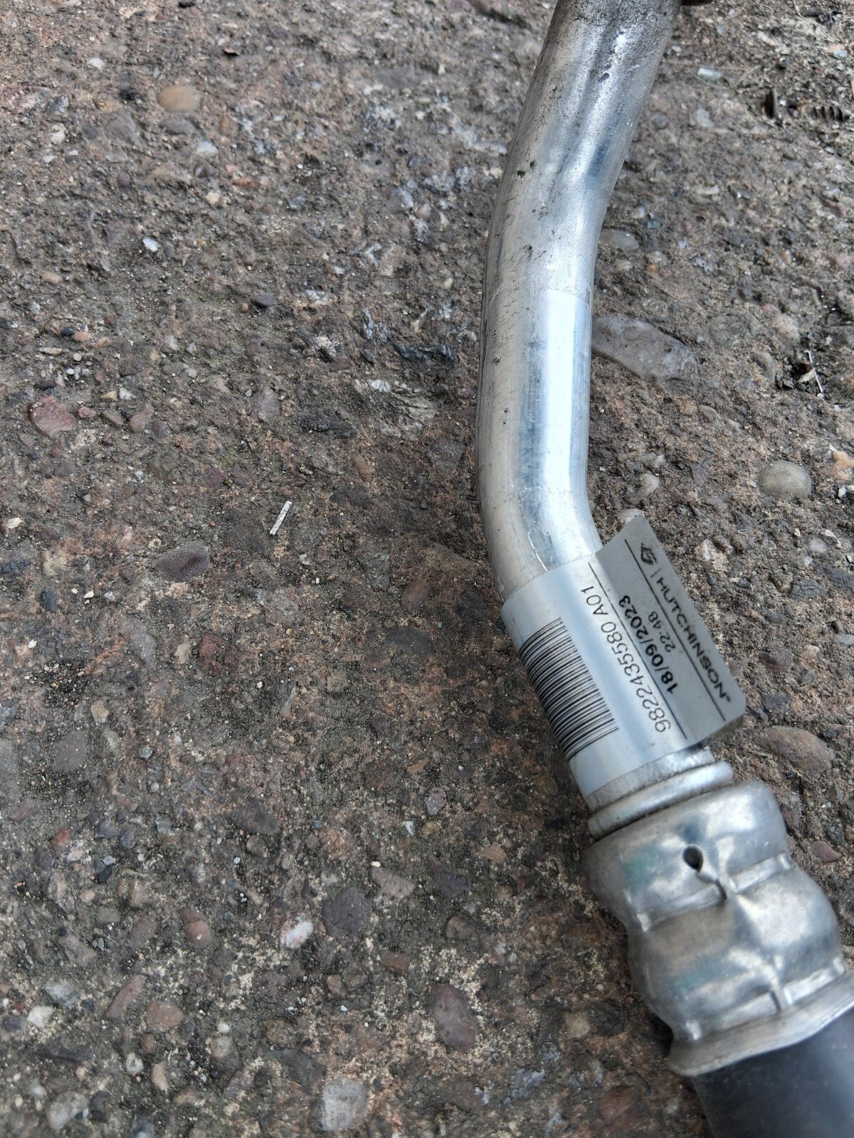 2023 CITROEN BERLINGO MK3 AIR CON HOSE PIPE 9822433480
