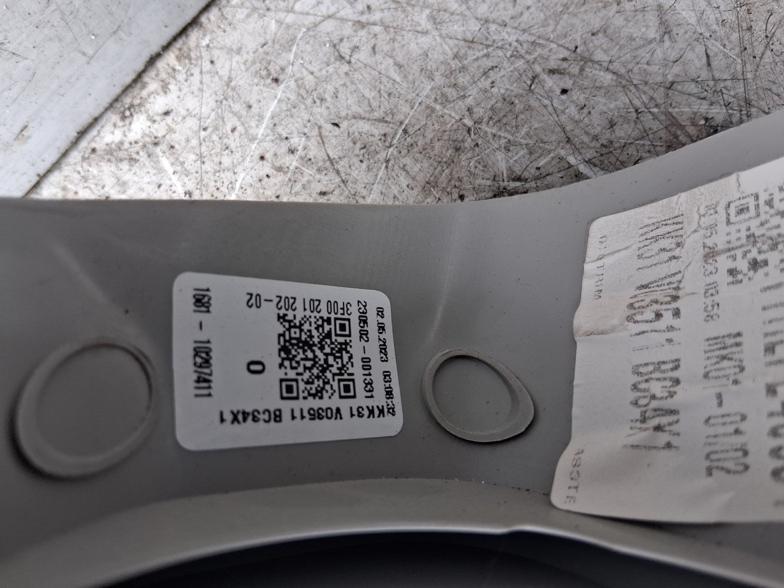 2023 FORD TRANSIT 350 MK8 NS PASSENGER SIDE LEFT B PILLAR TRIM KK31V03511