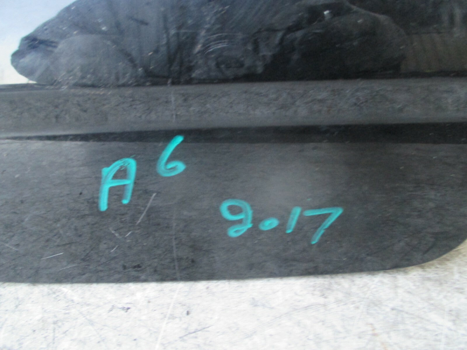 AUDI A6 2017 C7 4G BLACK  DIESEL FUEL FLAP COVER 4G0809906