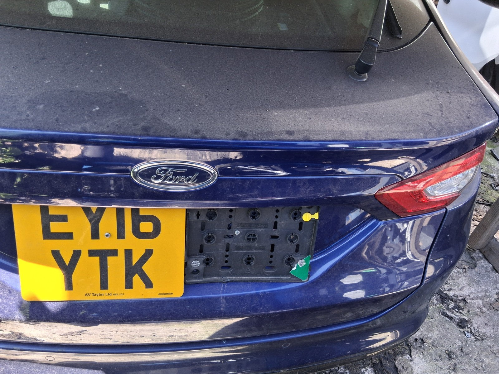 2016 FORD MONDEO MK5 HATCHBACK REAR BARE TAILGATE BOOTLID WEDGEWOOD BLUE LD