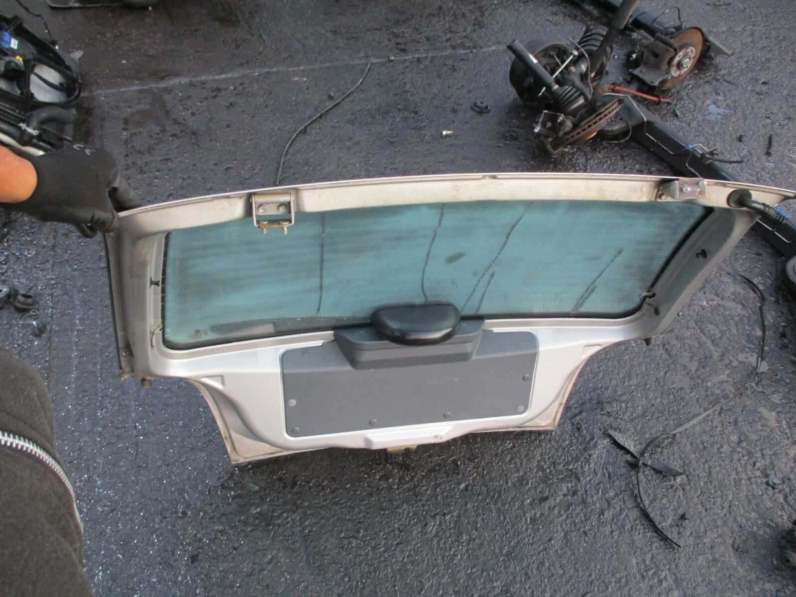 CHEVROLET MATIZ M100 MK1 COMPLETE BOOT LID TAILGATE SILVER