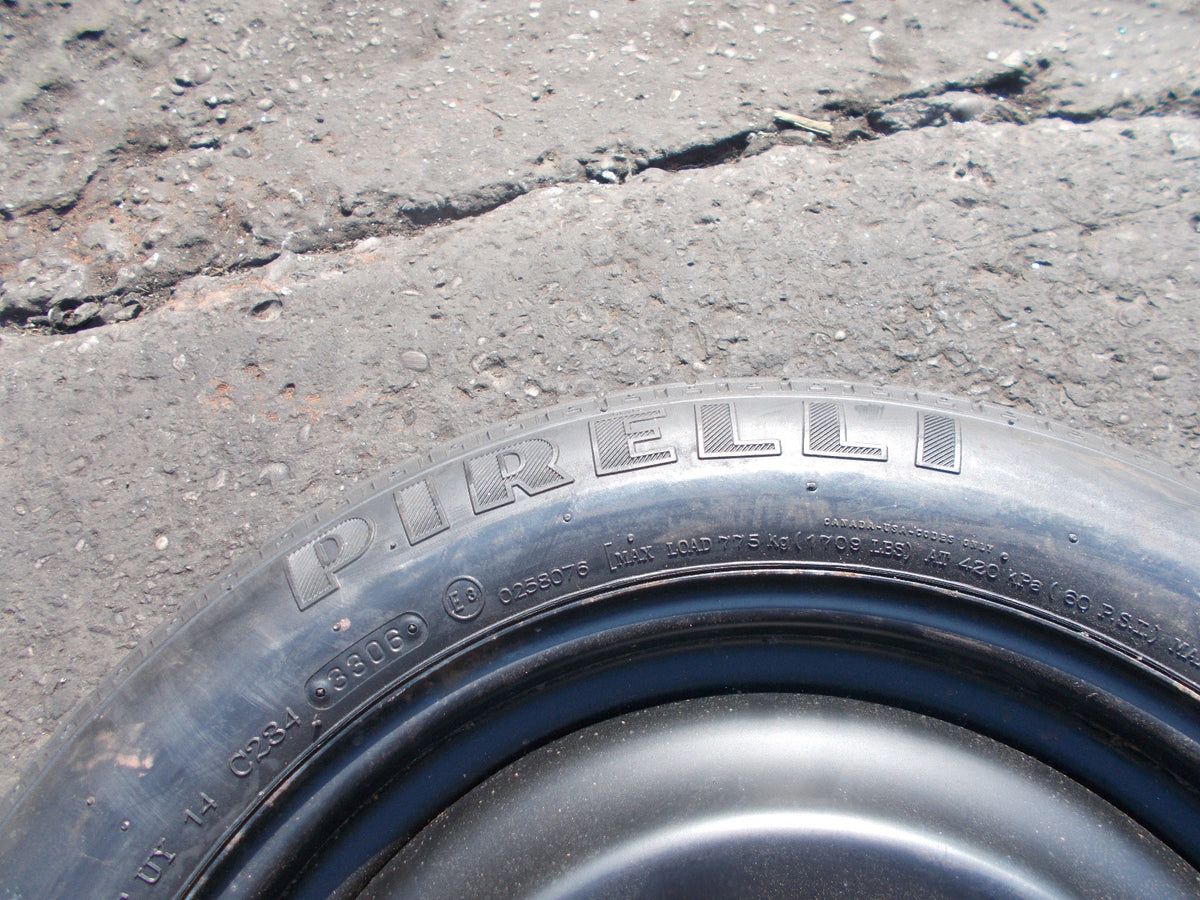 FORD FOCUS PIRELLI 5 STUD 16 INCH SPARE STEEL WHEEL 125/85 R16