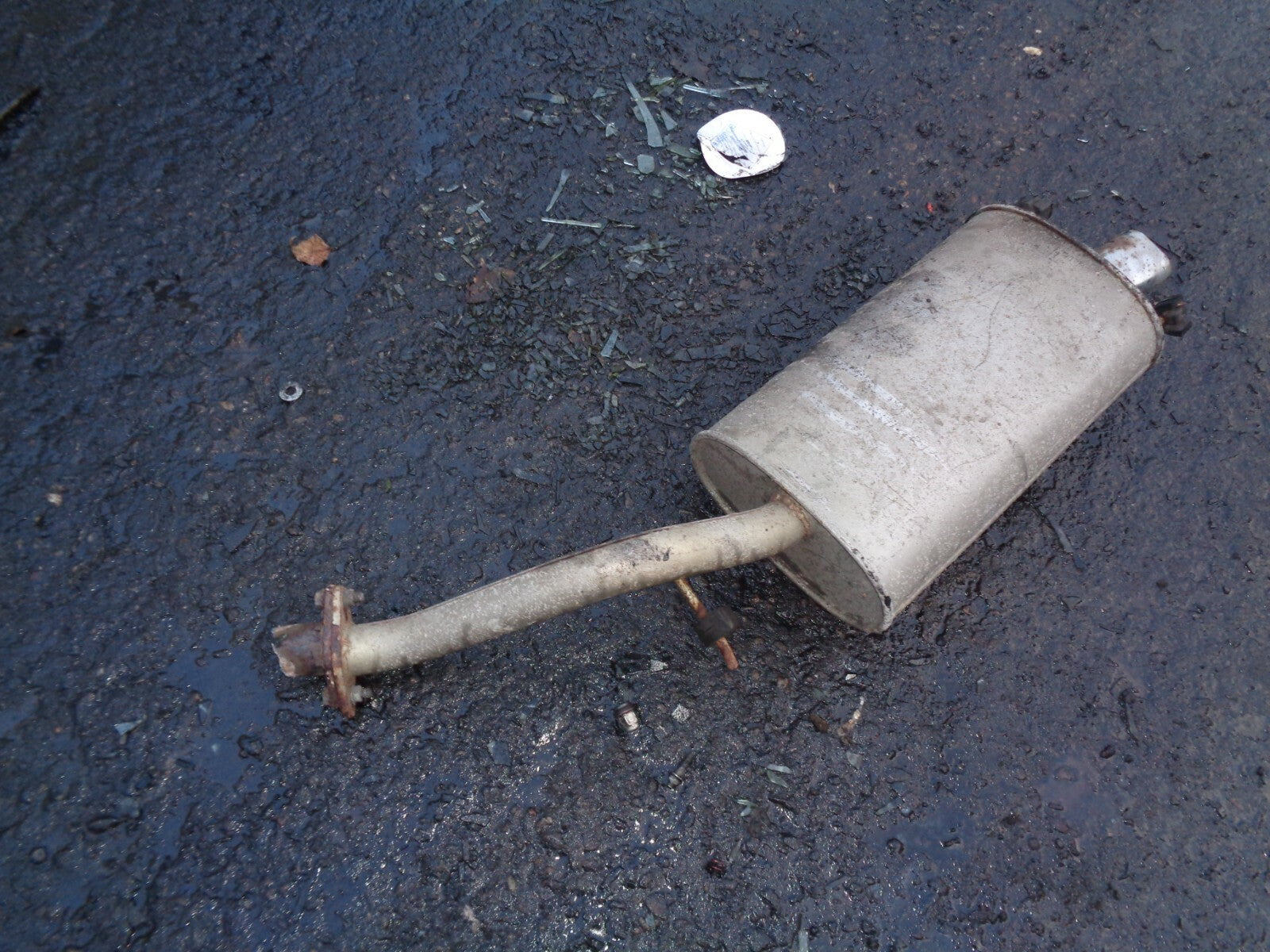 MG ZR 2004 ROVER 25 REAR COMPLETE EXHAUST BACK BOX
