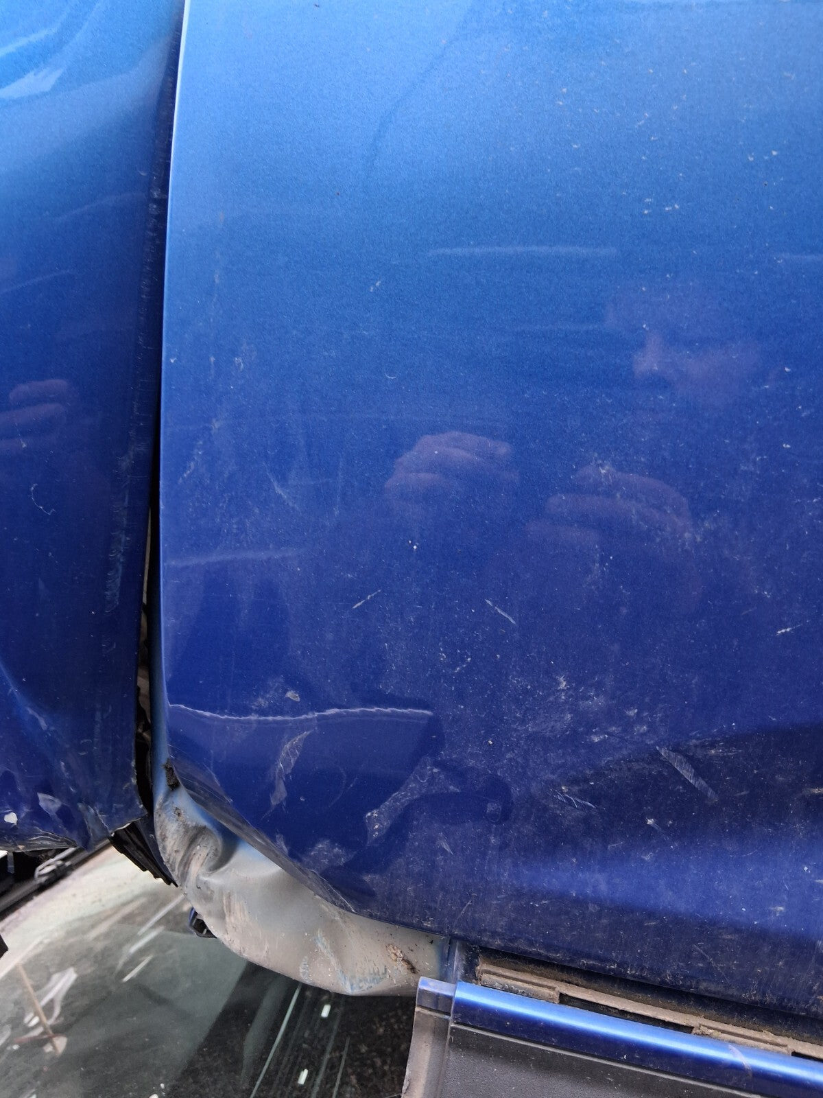 2021 MG 3 MK2 EXCLUSIVE NSF PASSENGER SIDE BARE DOOR REGAL MOUNTAIN BLUE 5JSJ